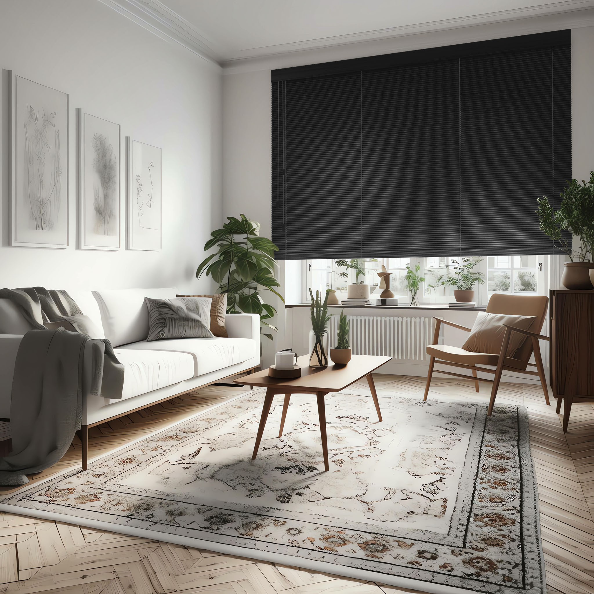 Żaluzje drewniane Natural 50 mm na wymiar - sklep Winrol