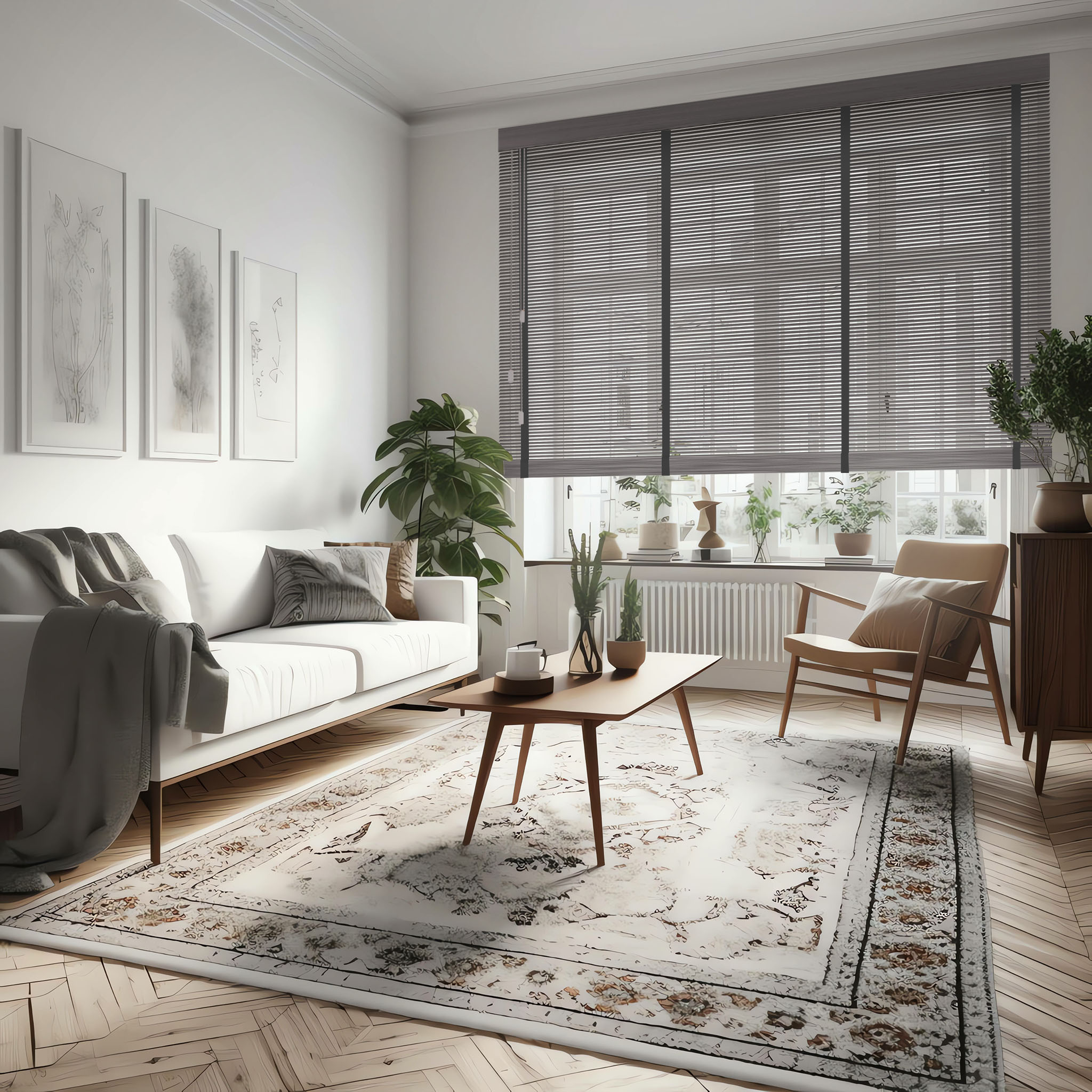 Żaluzje drewniane Modern 50 mm na wymiar - sklep Winrol