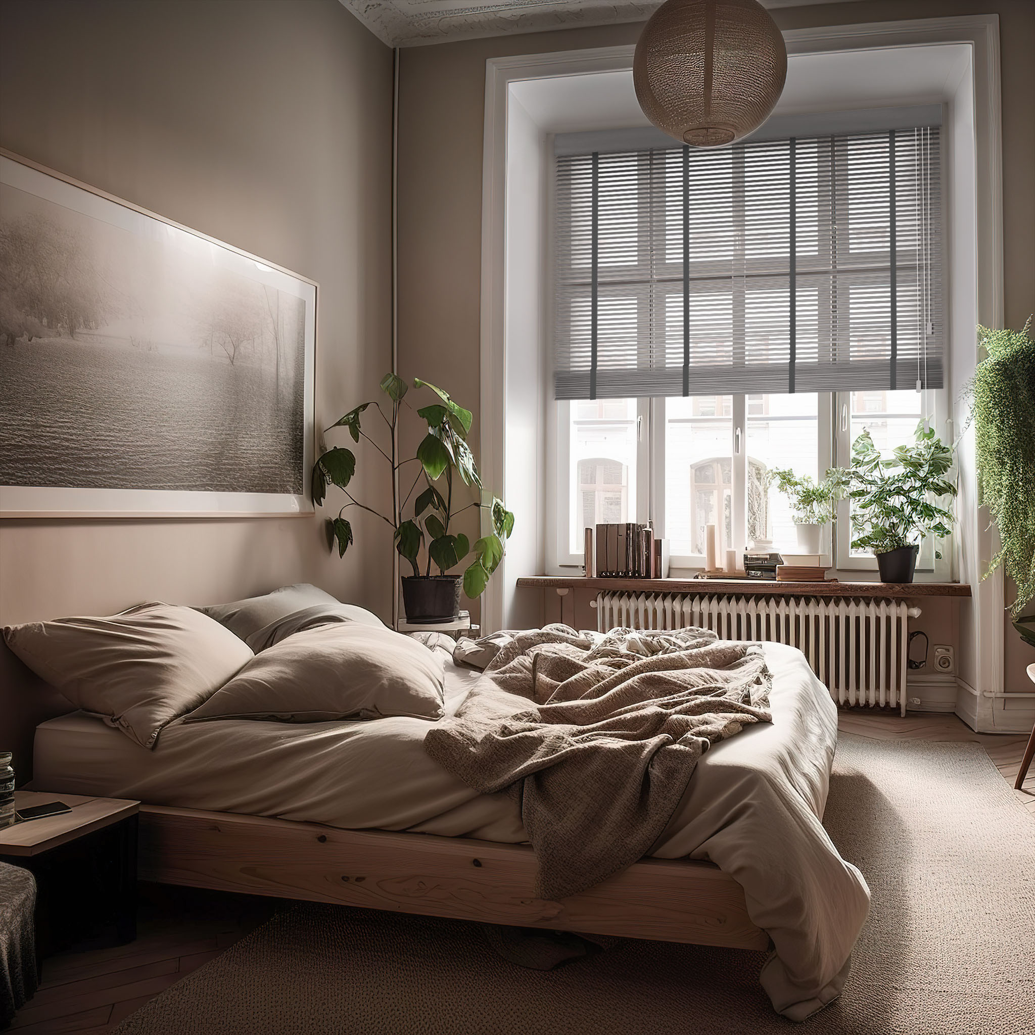 Żaluzje drewniane Modern 50 mm na wymiar - sklep Winrol